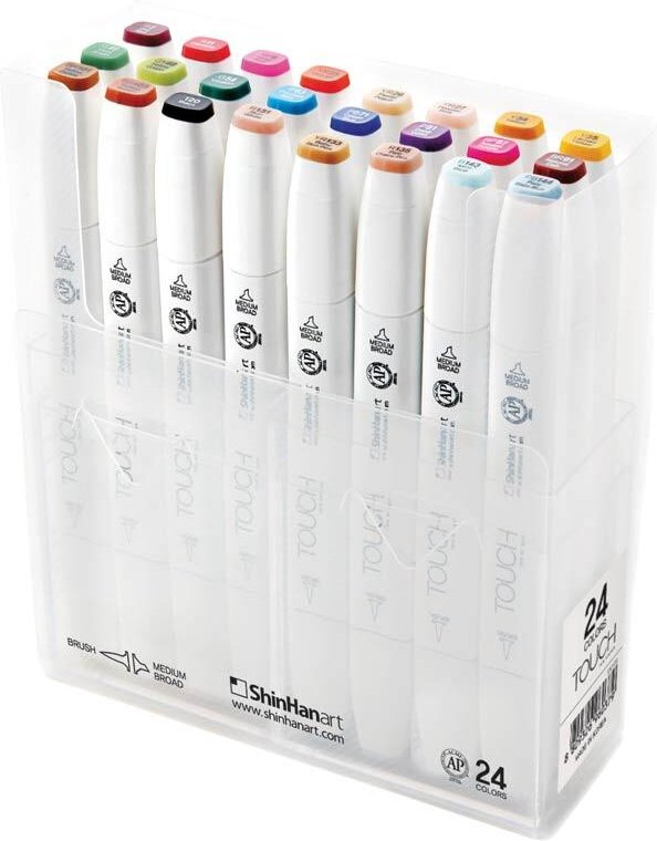TOUCH Twin Brush Marker Mehrfarbig