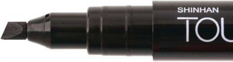 TOUCH Liner ShinHan Liner C Meißelspitze schwarz Schwarz
