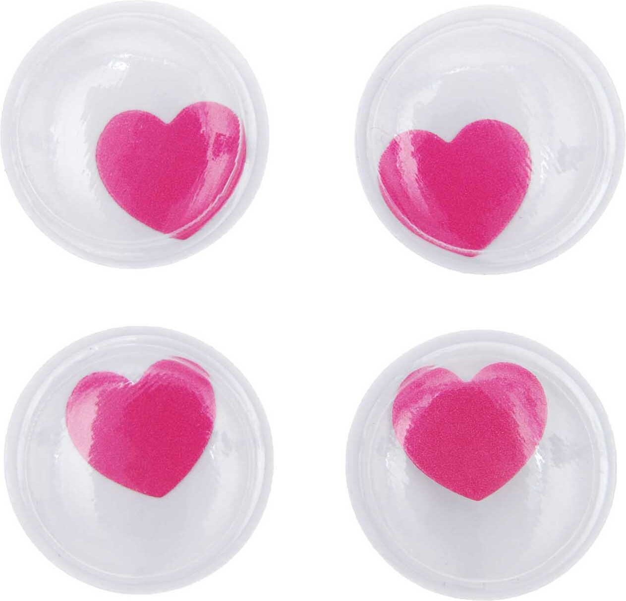 Rico Design Wackelaugen Herzen 35mm 4 Stück