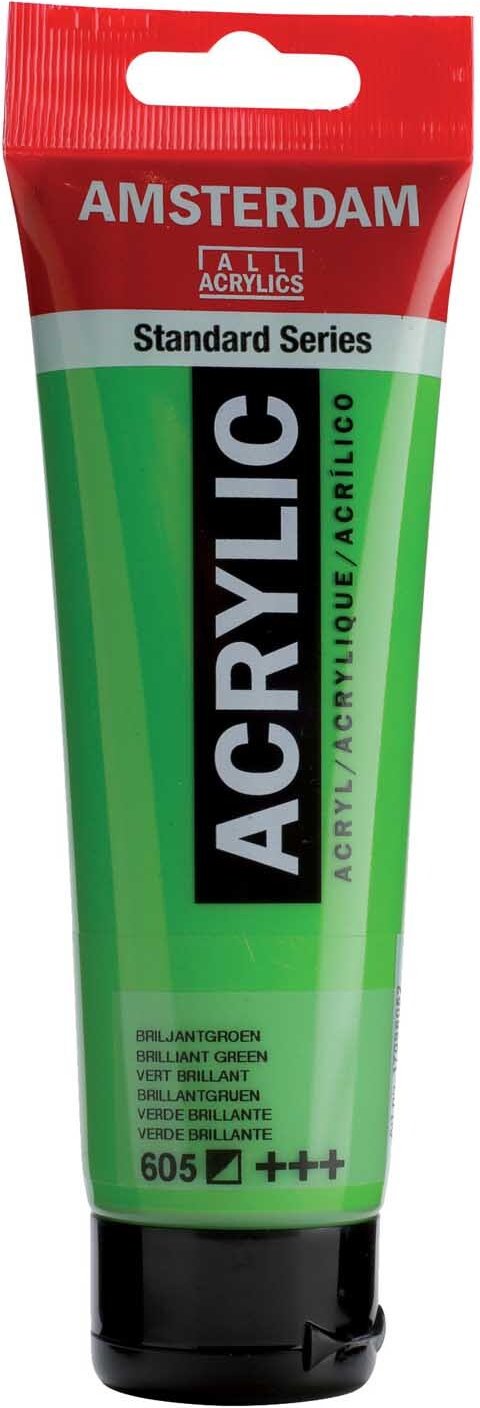 AMSTERDAM Acrylfarbe 120ml Brillantgrün