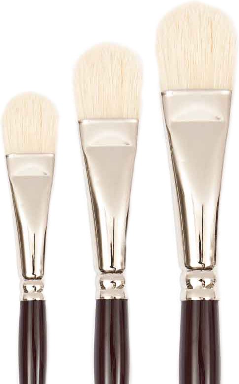 Rico Design Pinsel Art School Öl Borste Katzenzunge 20