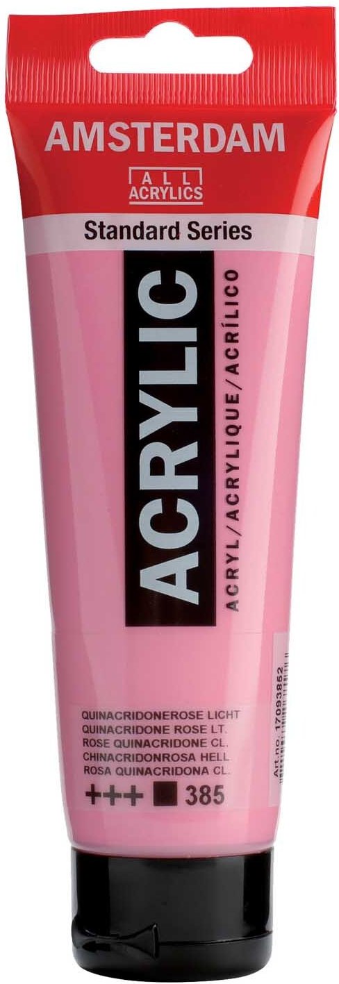 AMSTERDAM Acrylfarbe 120ml Chinacridonrosa Hell