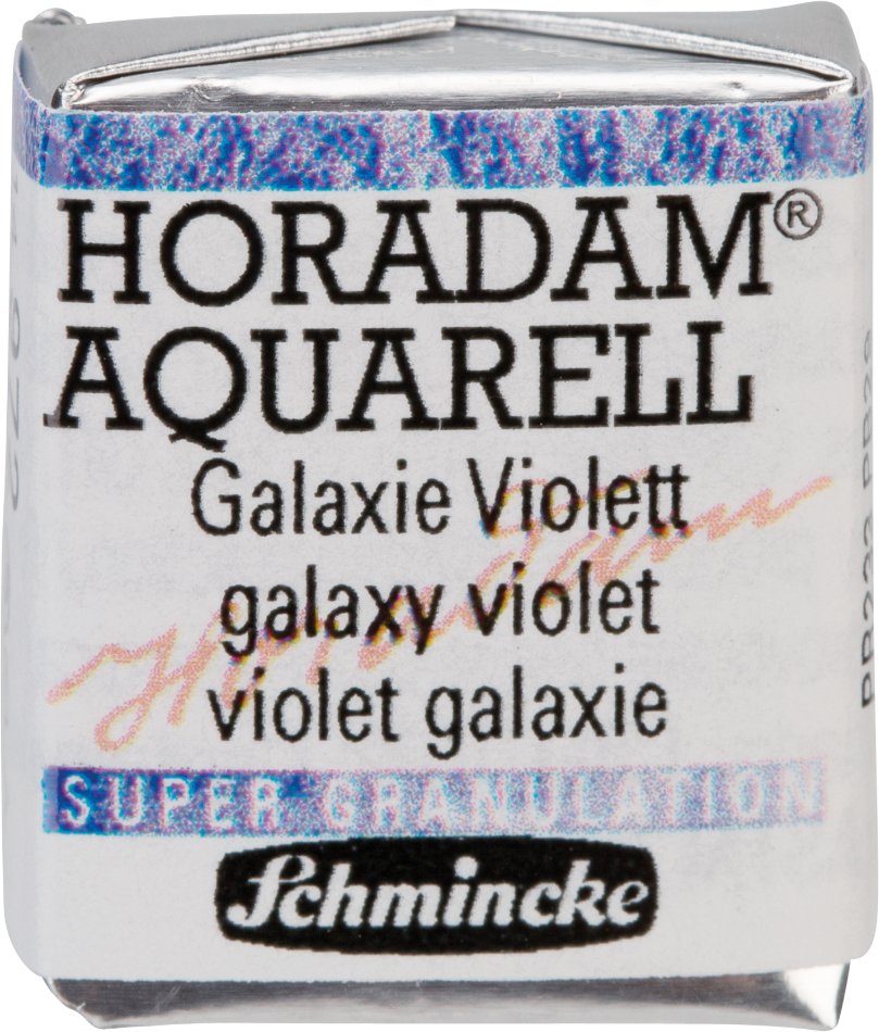 Schmincke HORADAM Aquarellfarbe 1/2 Näpfchen Galaxie Violett