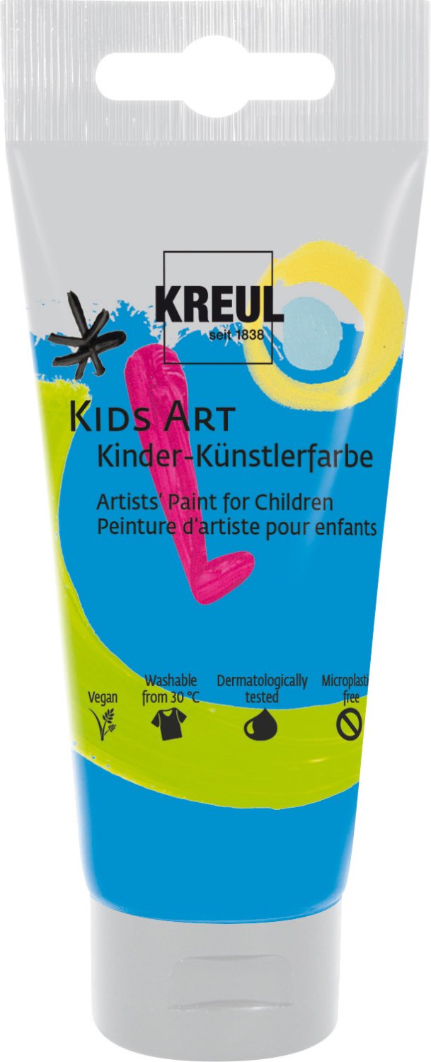 KREUL Kids Art Kinder-Künstlerfarbe Primärblau