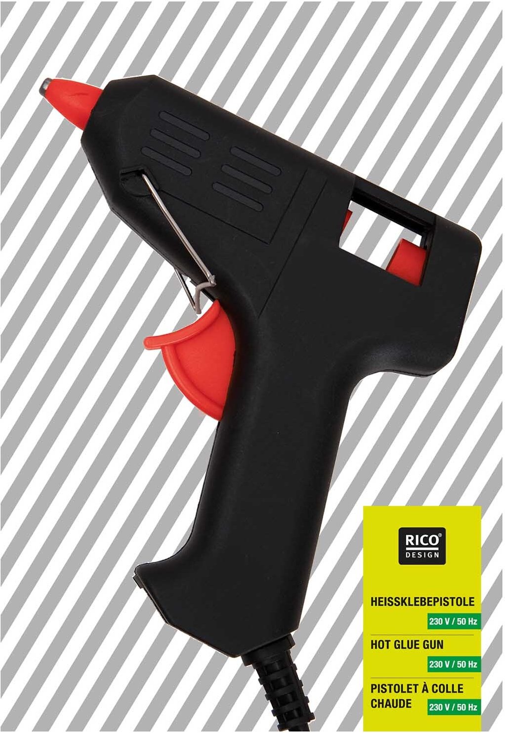 Rico Design Heißklebepistole klein inkl. 2 Klebesticks