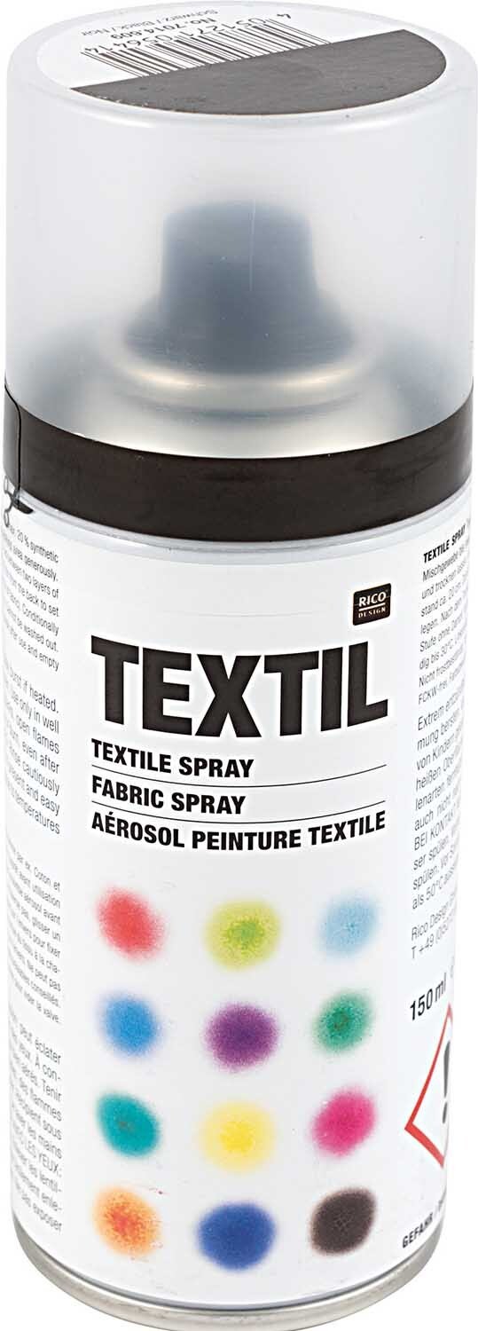 Rico Design Textil Spray Schwarz