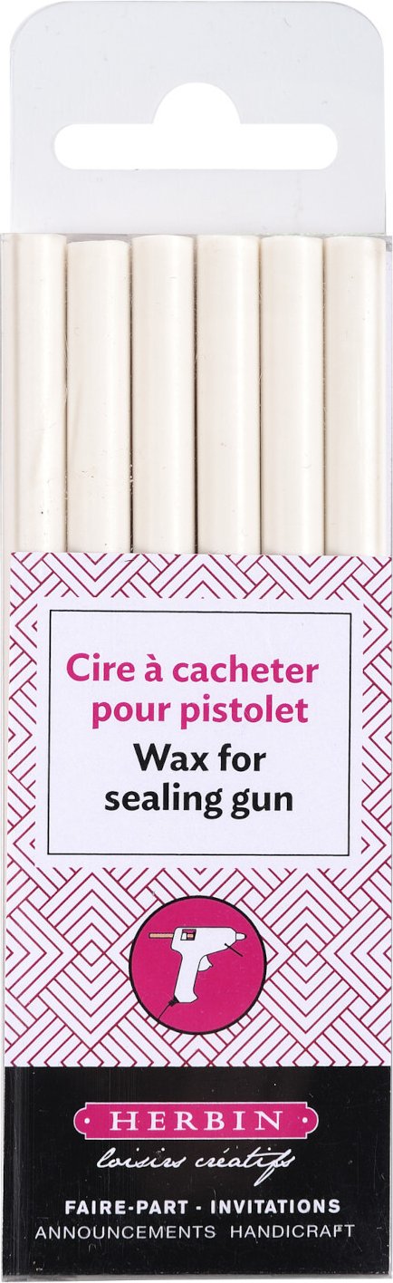 Jacques Herbin Siegelwachs Stangen Extra Weiß