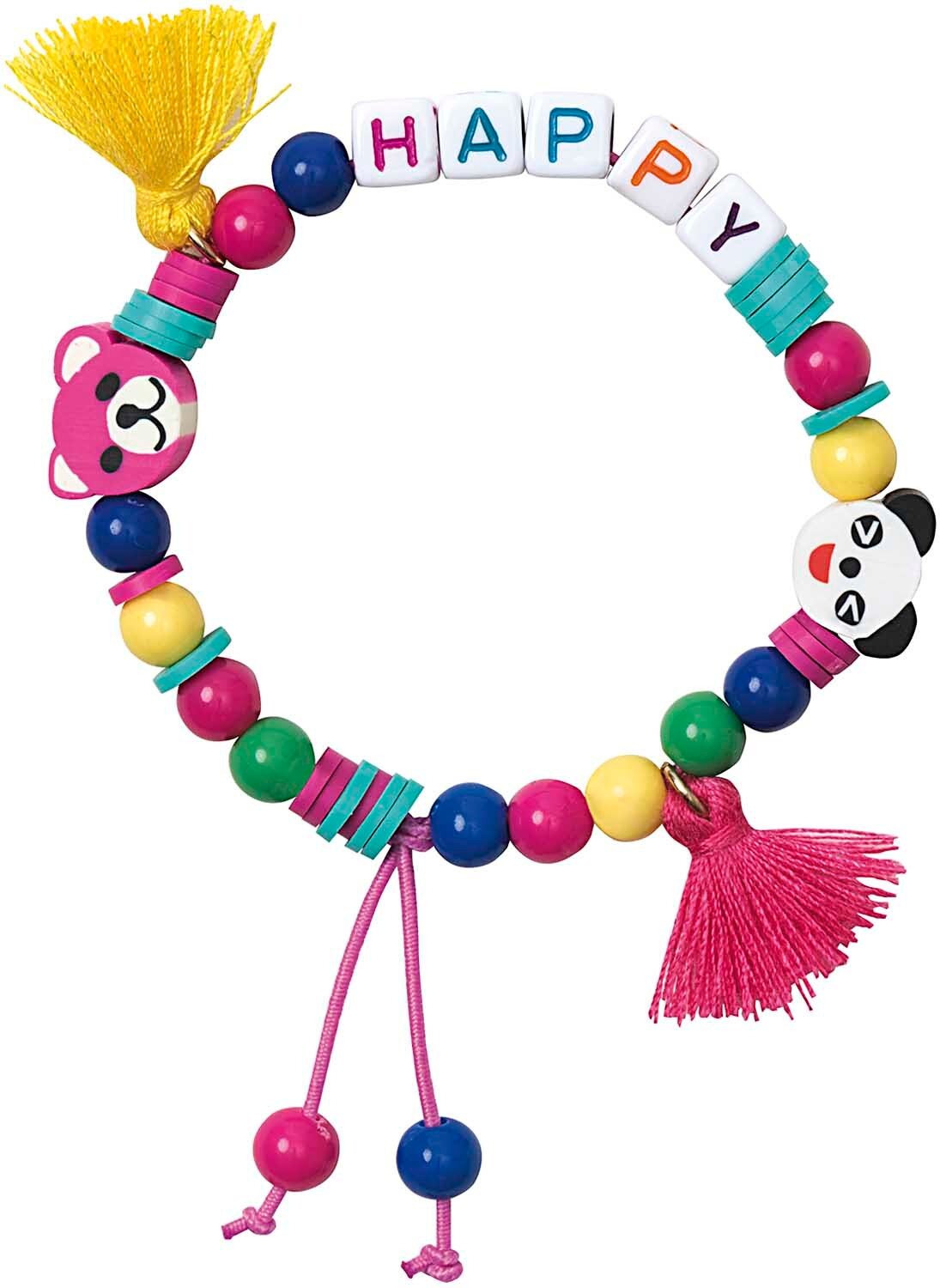 Rico Design Mini Perlen Armband Set Happy