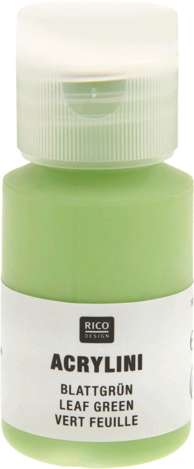 Rico Design Acrylini Acrylfarbe Blattgrün