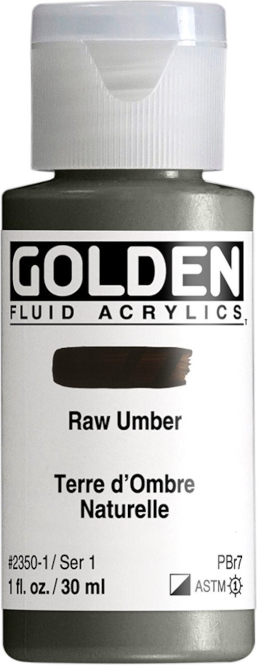 Golden Fluid Acrylfarbe Umbra Natur