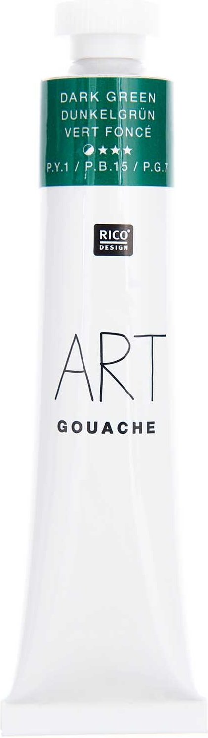 Rico Design ART Gouache 22ml Dunkelgrün