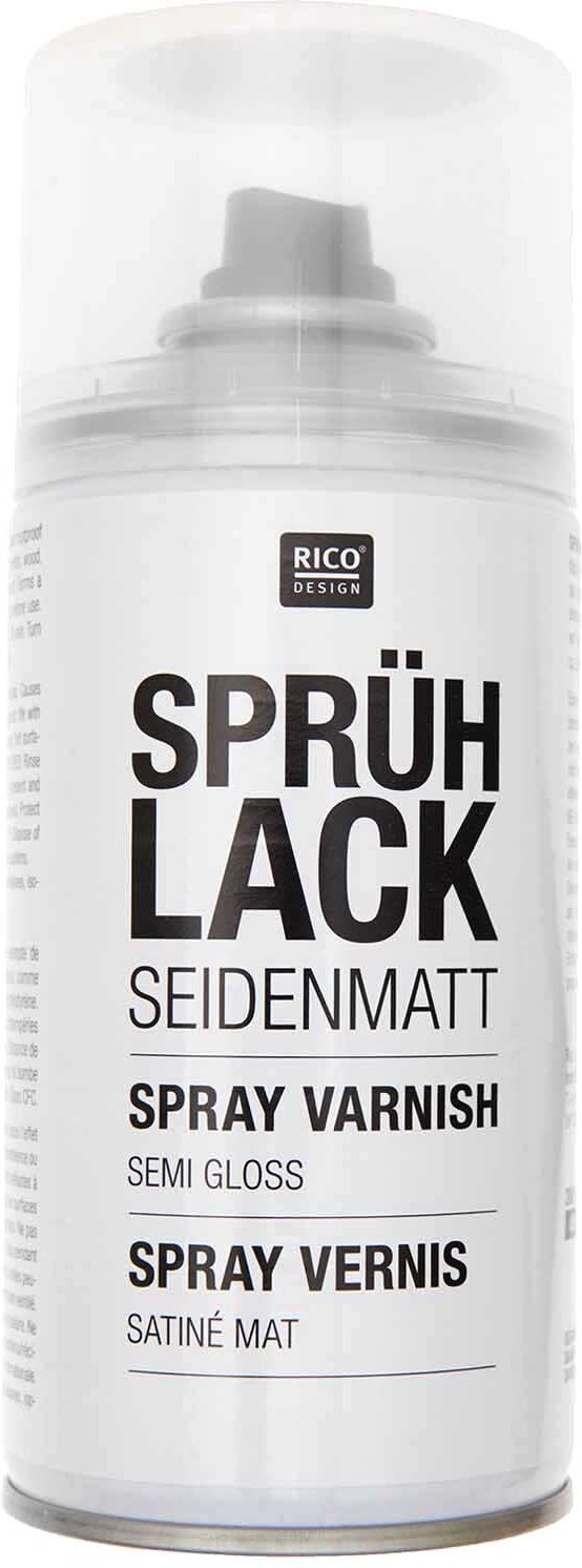 Rico Design Sprühlack seidenmatt 300ml Transparent Seidenmatt