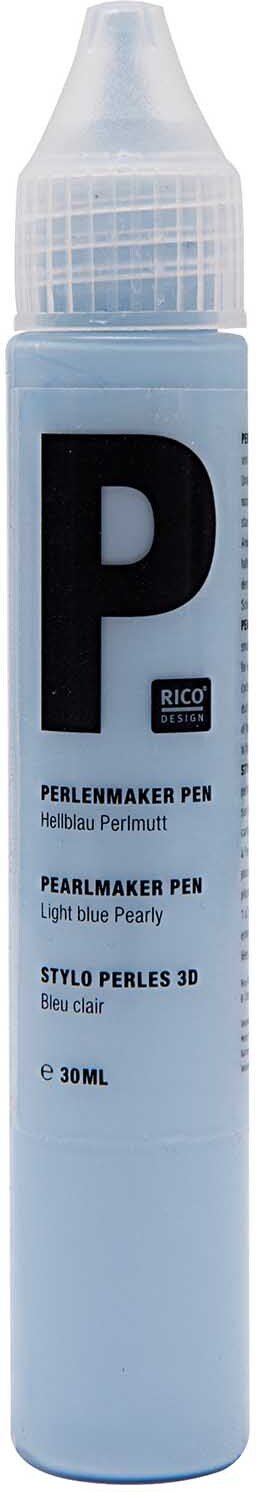 Rico Design Perlenmaker Pen Hellblau Perlmutt