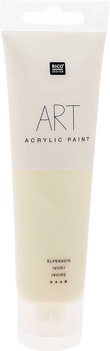 Rico Design ART Künstler Acrylfarbe 100ml Elfenbein