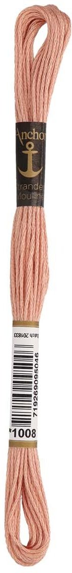 Anchor Coats Sticktwist 8m 01008 Braunrose Hell