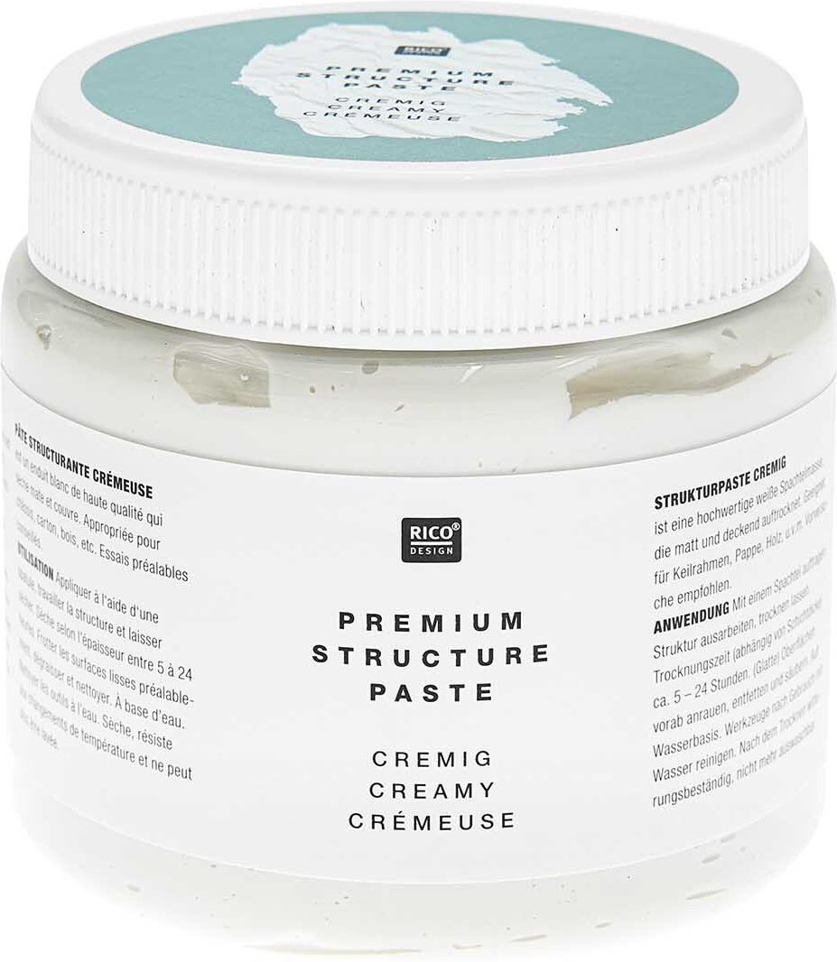 Rico Design ART Premium Strukturpaste cremig 500ml