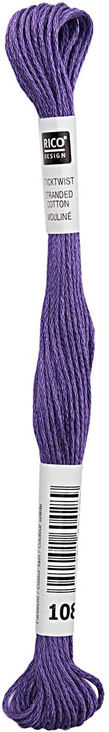 Rico Design Sticktwist 8m 108 Helllila