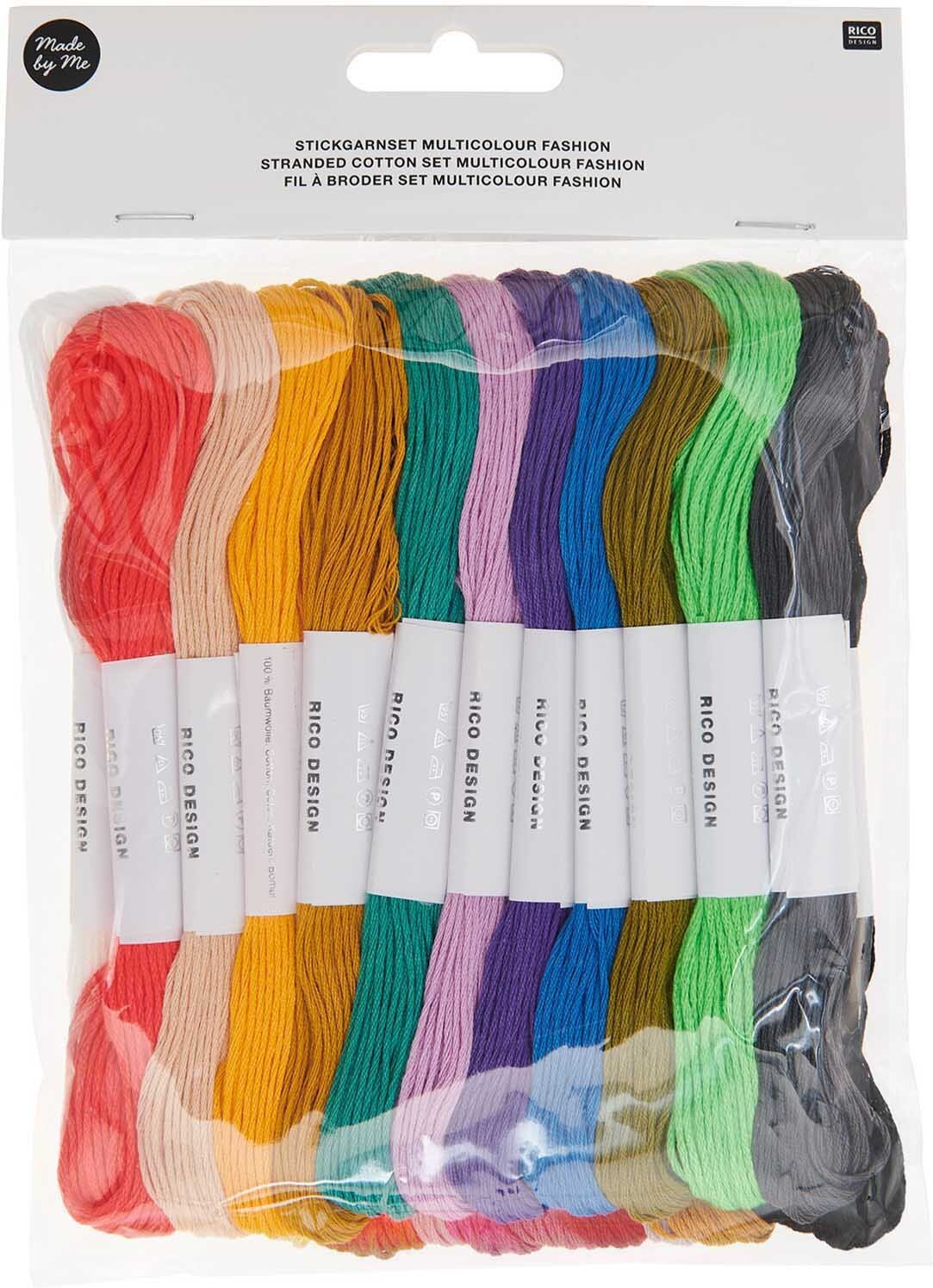 Rico Design Stickgarn Set Multicolour Fashion