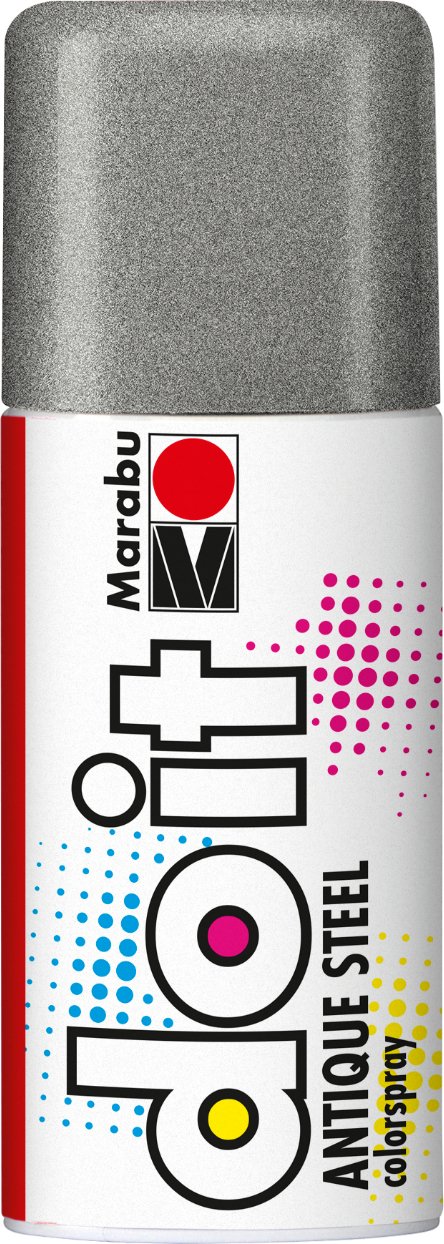 Marabu Colorspray Antique Steel Silber