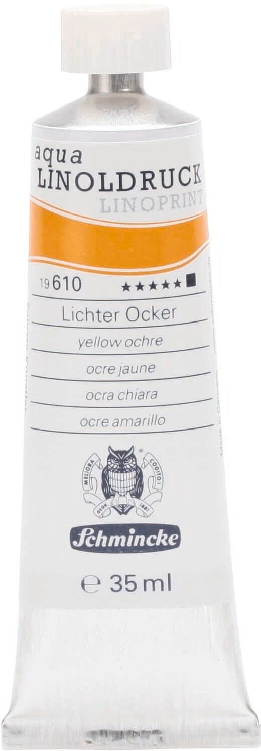 Schmincke Linoldruckfarbe Lichter Ocker