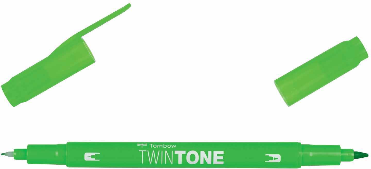 Tombow TwinTone Fasermaler Yellow Green