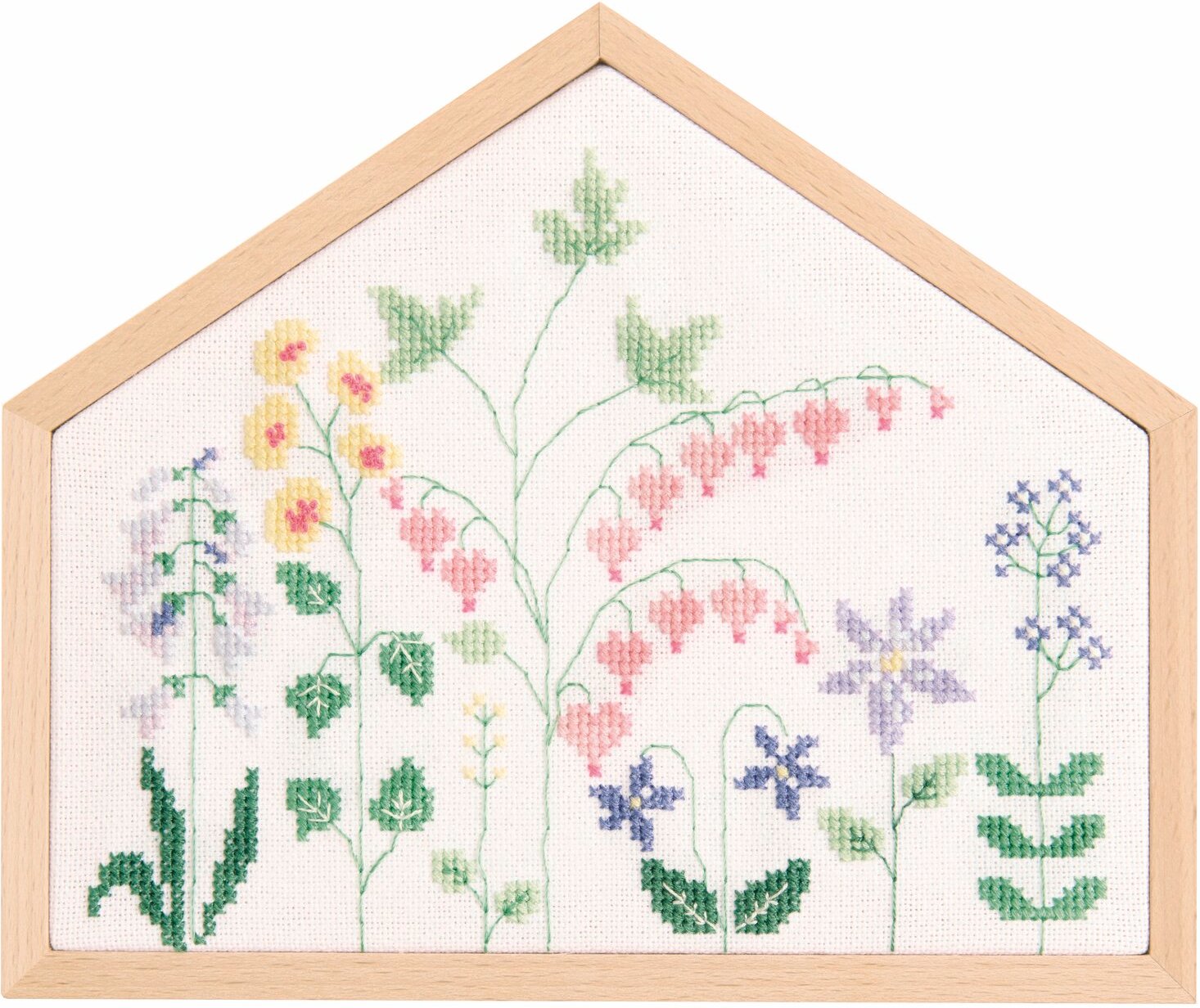 Rico Design Stickpackung Gezählter Kreuzstich Blumenwiese