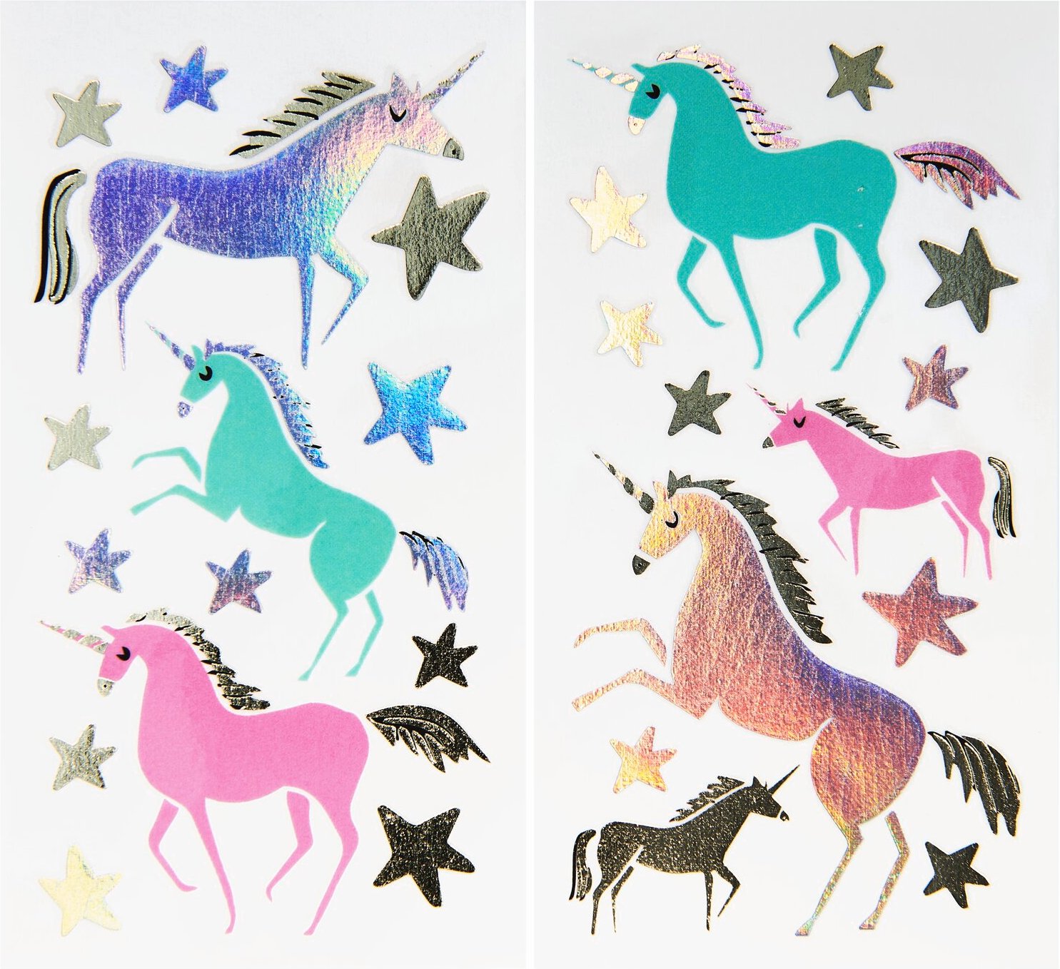 Rico Design Tattoos Einhörner