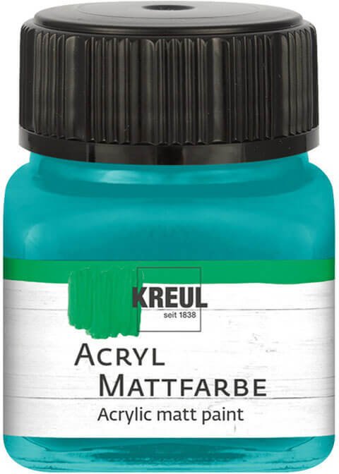 KREUL Acryl Mattfarbe 20ml Türkis