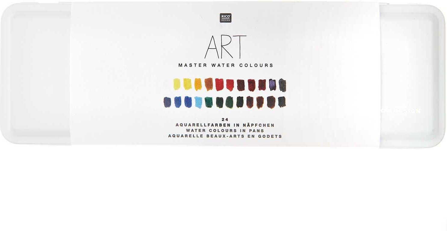 Rico Design ART Master Aquarellfarben 24 Farben