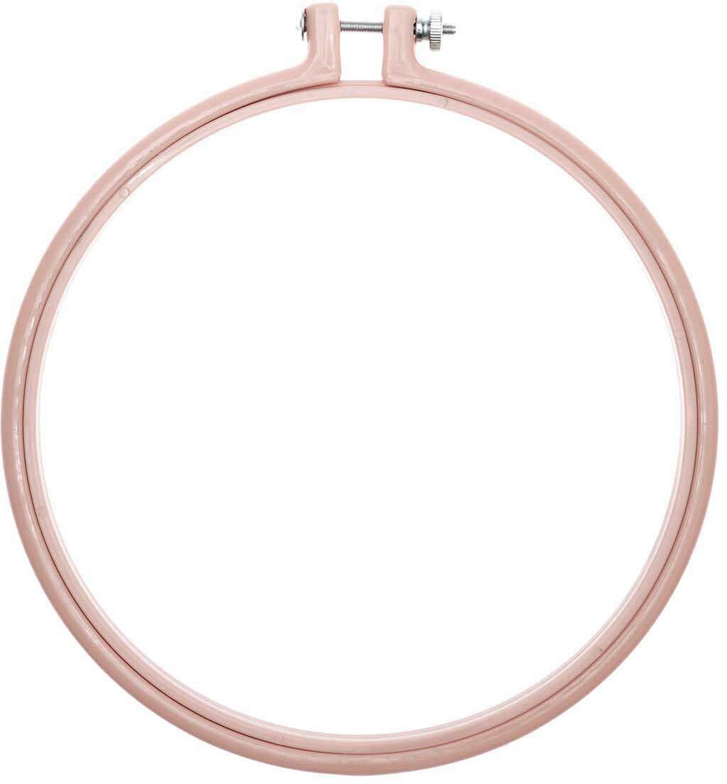 Rico Design Stickring aus Kunststoff puder 17,8cm