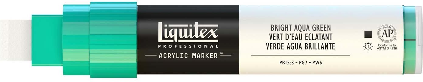Liquitex Paint Acryl Marker 8-15mm Aquagrün Leuchtend