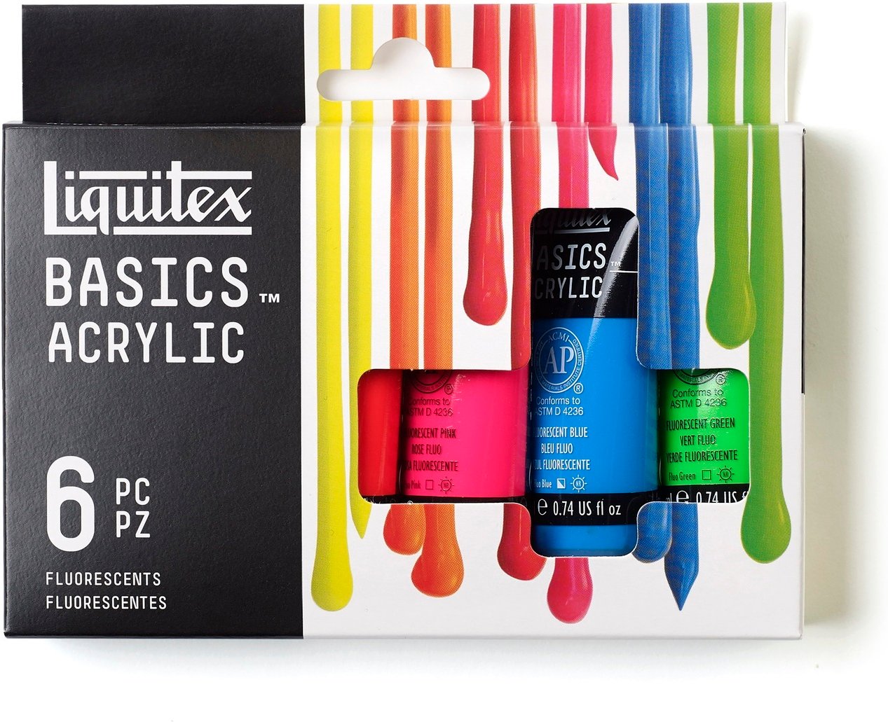 Liquitex Basics Acrylfarben Set 6x22ml Mehrfarbig