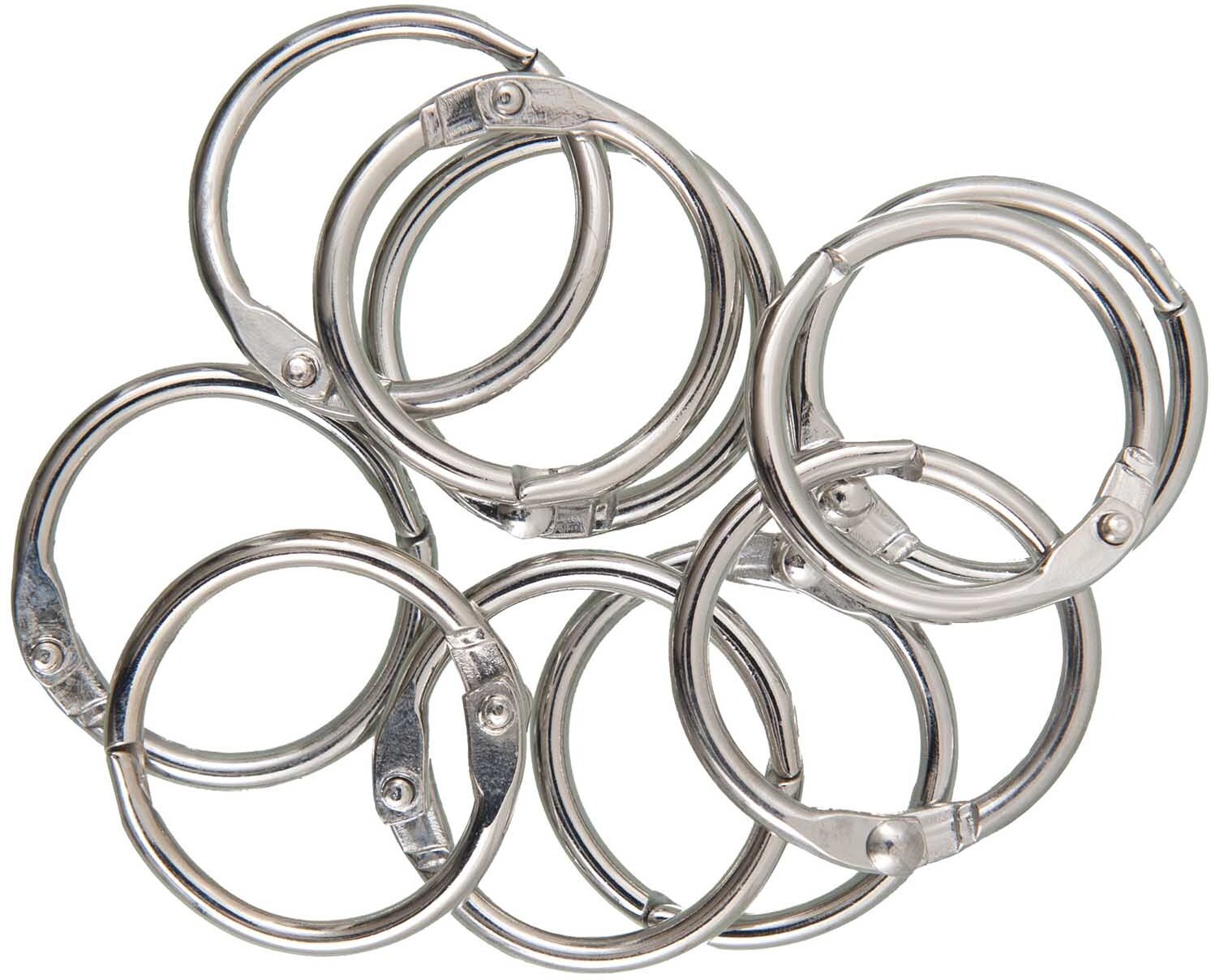 Rico Design Metallring zum Öffnen 24mm 10 Stück