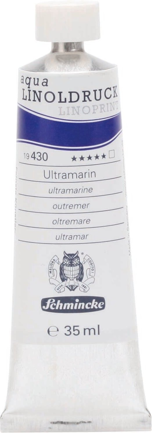 Schmincke Linoldruckfarbe Ultramarin