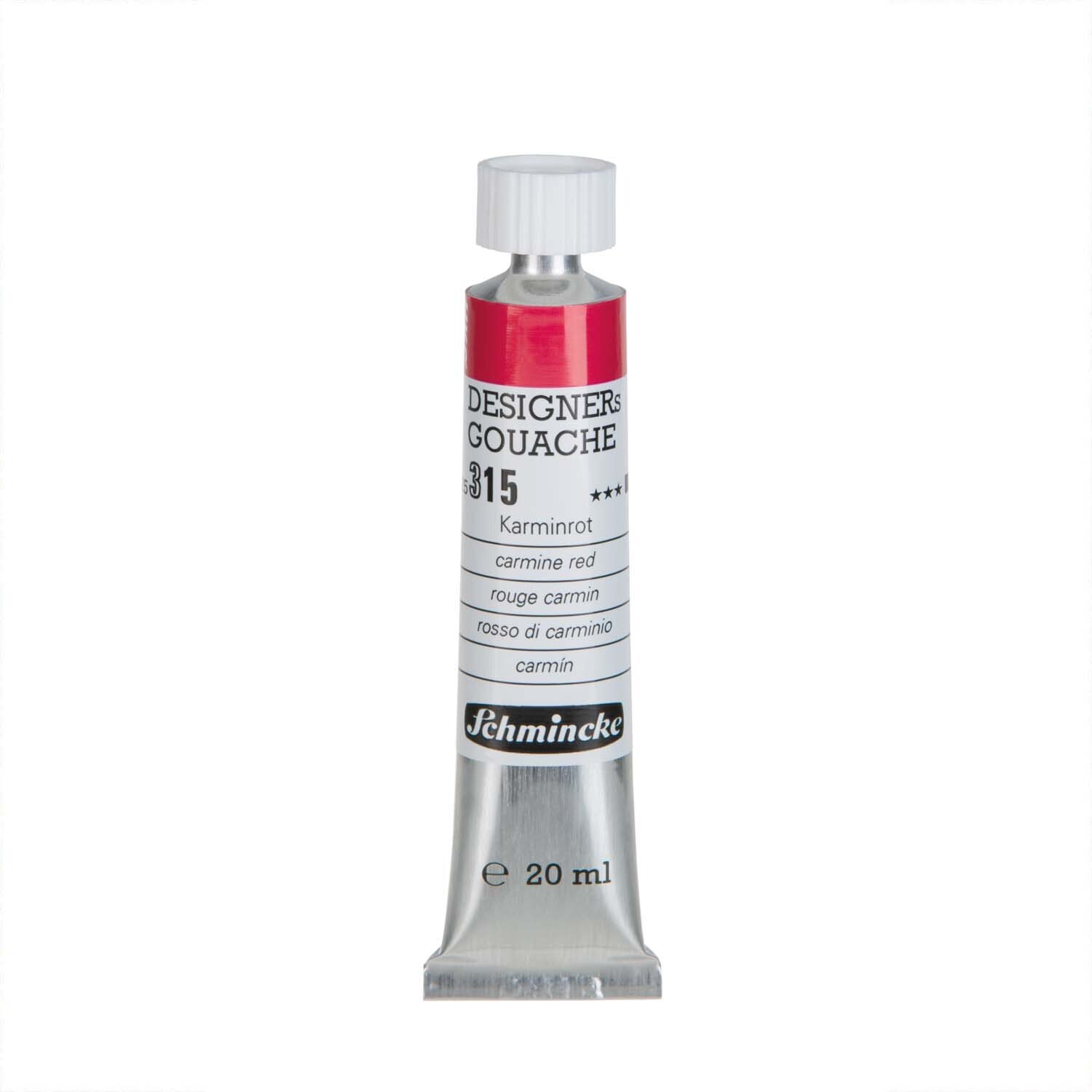 Schmincke Designers Gouache 20ml Karminrot