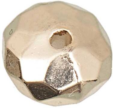 Rico Design Diskus mit Facetten gold 9x6mm 20 Stück