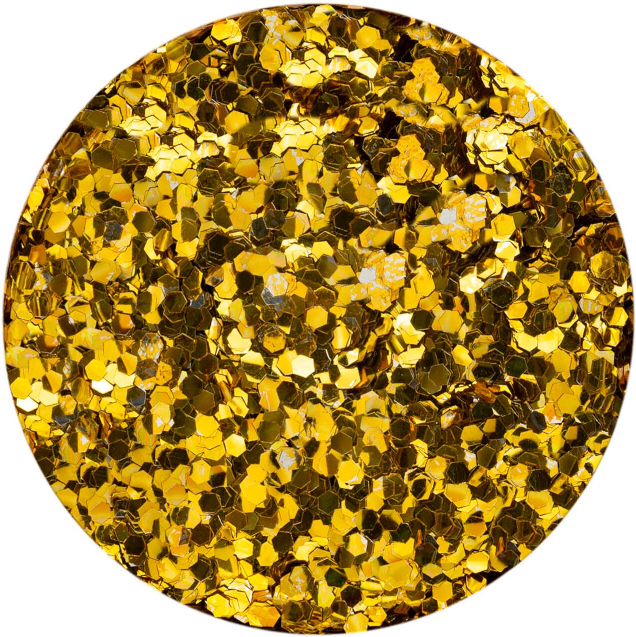 Glorex Bio Glitter grob Gold