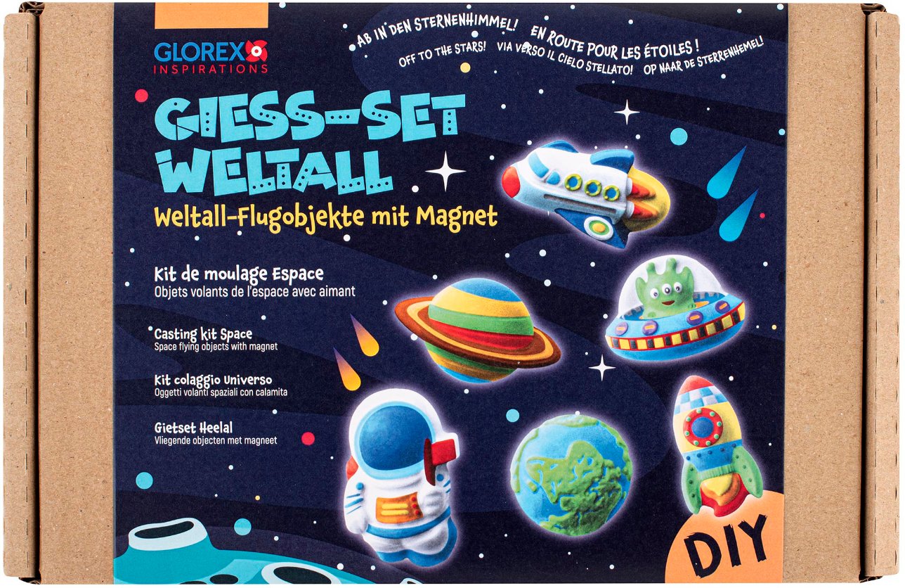 Glorex Bastelset Weltall gießen