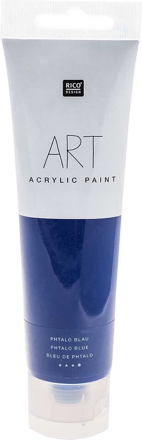 Rico Design ART Künstler Acrylfarbe 100ml Phtalo-Blau
