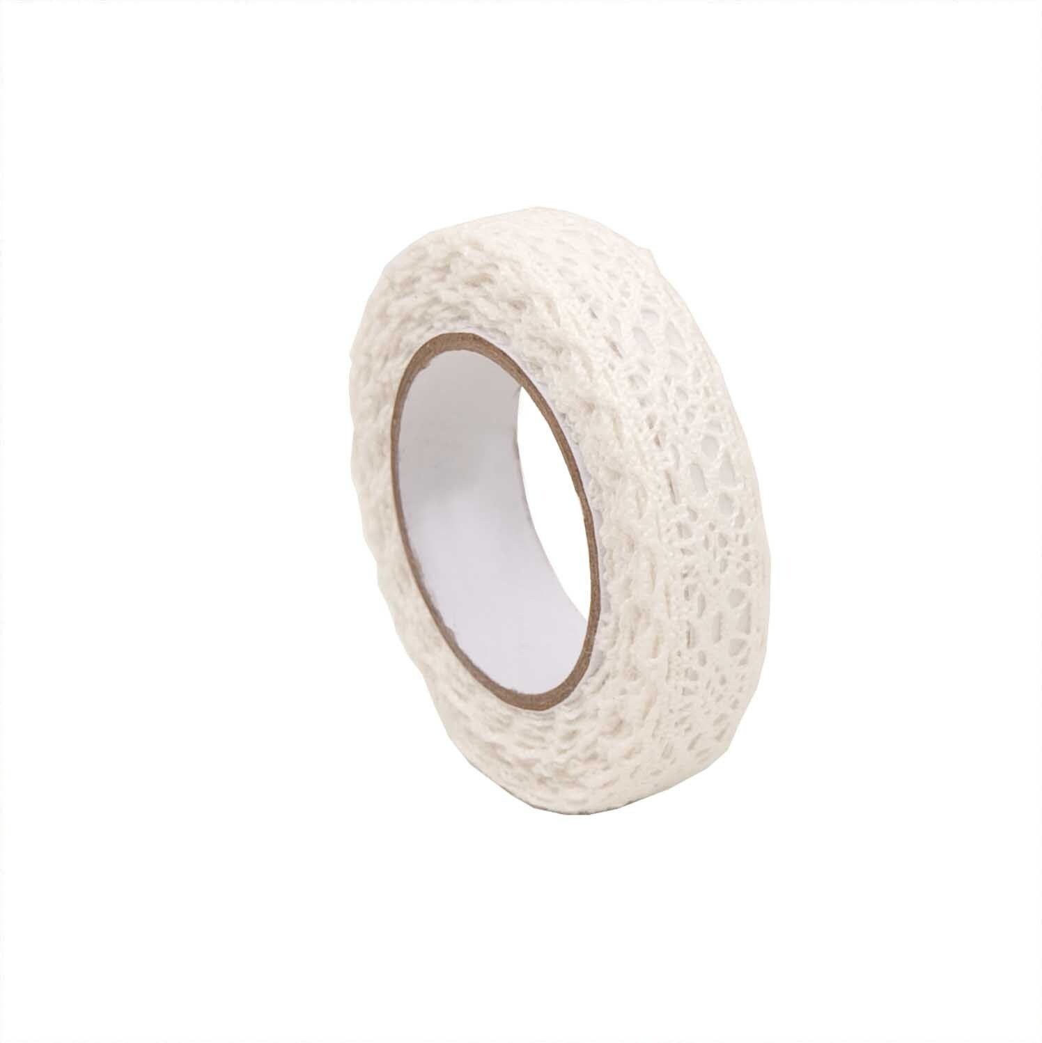 Rico Design Tape Borte 2 weiß 15mm 2,5m selbstklebend