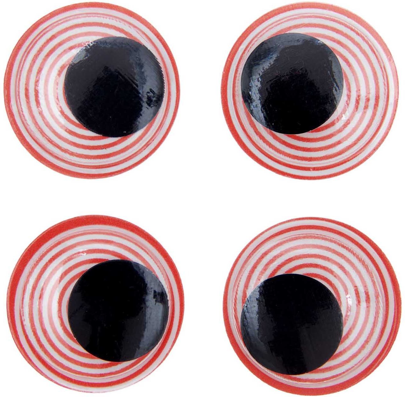 Wackelaugen Spiralen 35mm 4 Stück