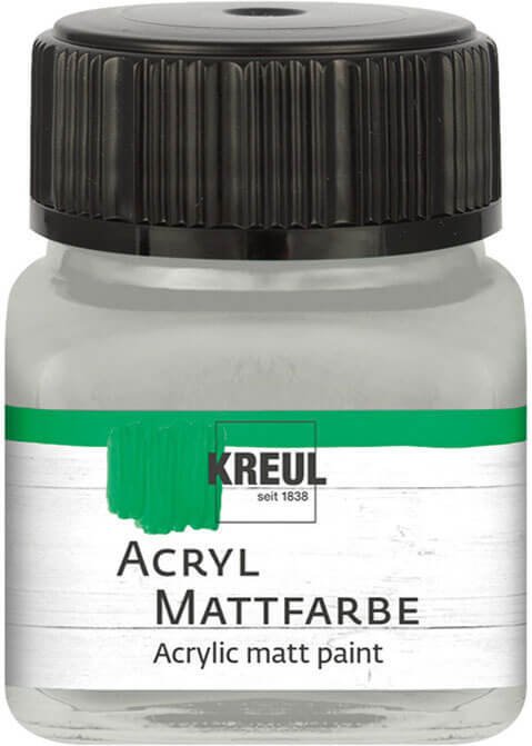 KREUL Acryl Mattfarbe 20ml Silber