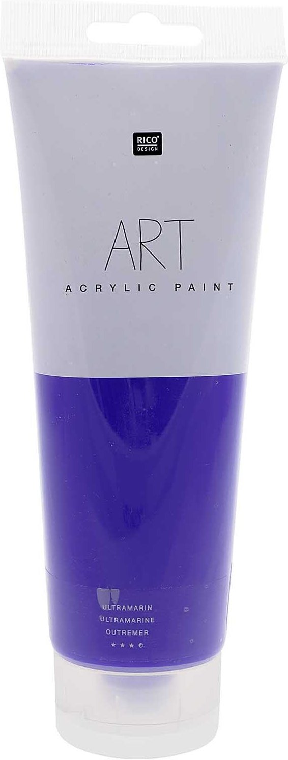 Rico Design ART Künstler Acrylfarbe 250ml Ultramarin