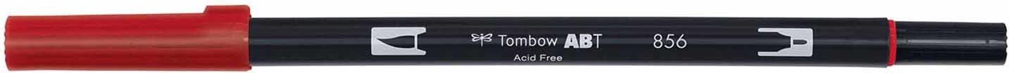 Tombow ABT Dual Brush Pen Poppy Red 856