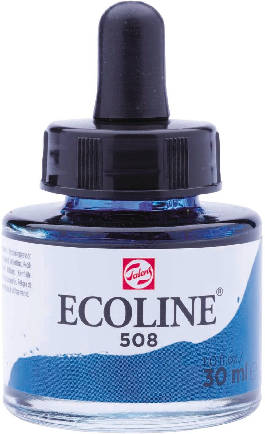ECOLINE Flüssige Wasserfarbe 30ml Preussischblau