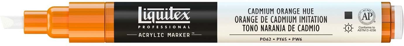 Liquitex Paint Acryl Marker 2-4mm Kadmiumorange