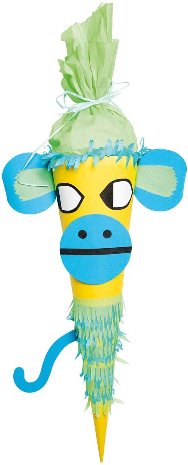 Rico Design Bastelset Schultüte Affe