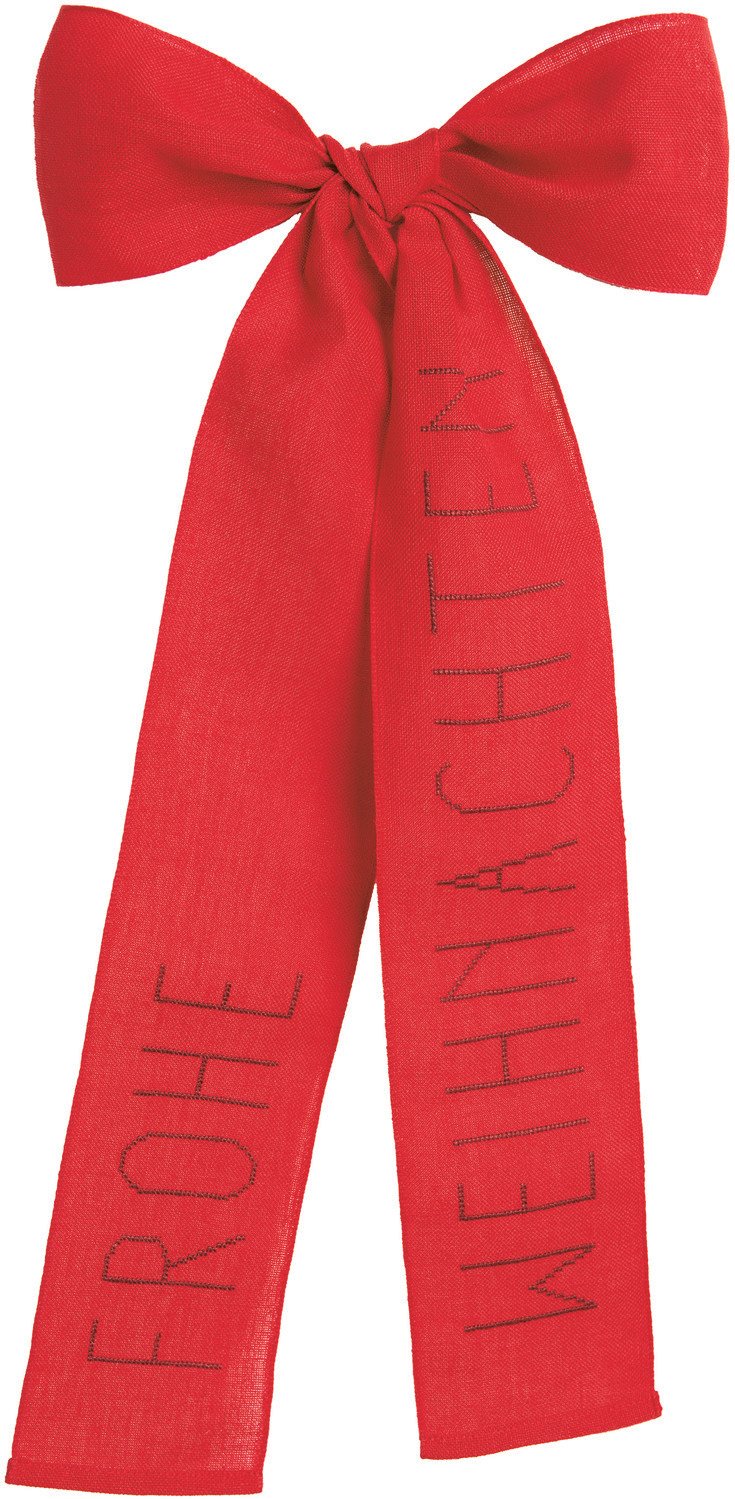 Rico Design Stickpackung Schleife Frohe Weihnachten