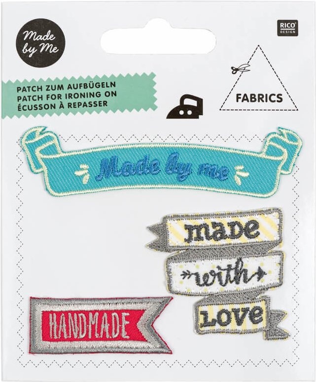 Rico Design Patches Etikett zum Aufbügeln