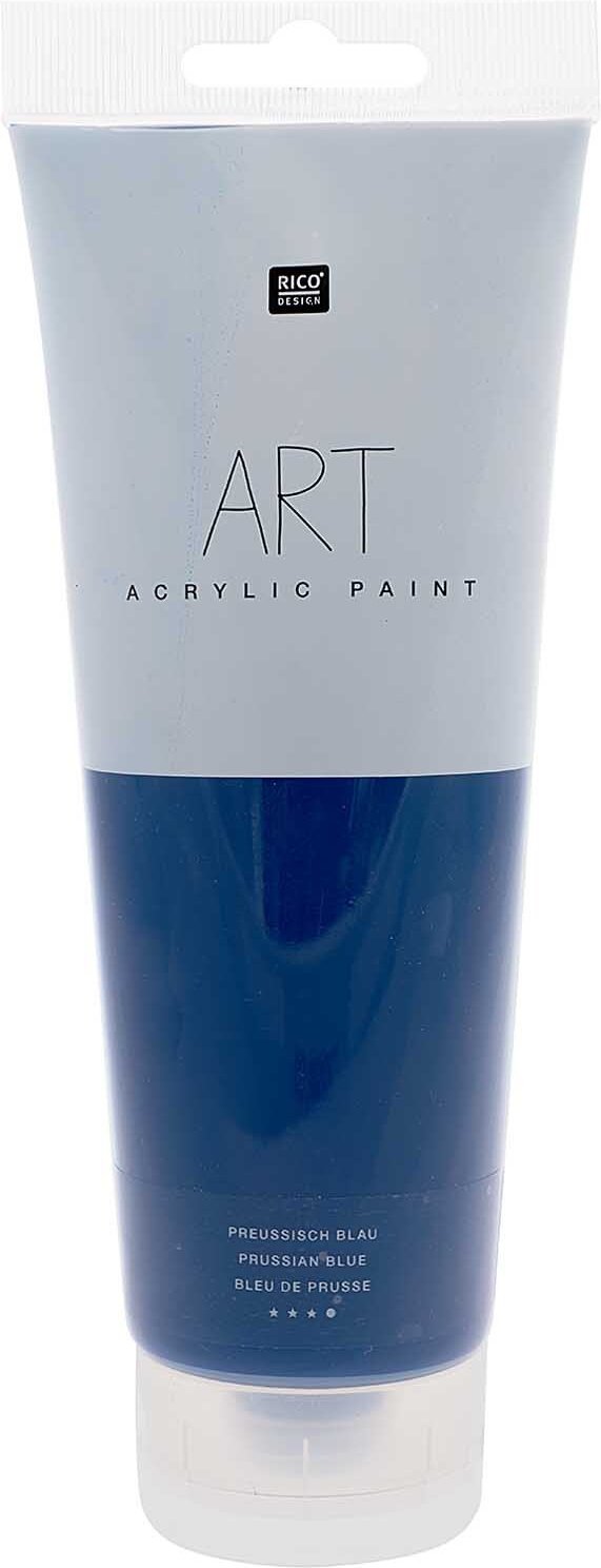 Rico Design ART Künstler Acrylfarbe 250ml Preußisch-Blau